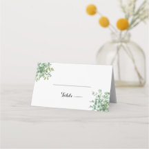 Mariage Feuille de l'Eucalyptus