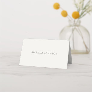 Carte De Placement Mariage Minimaliste Architectural
