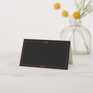 Carte De Placement Mariage minimaliste moderne éditable