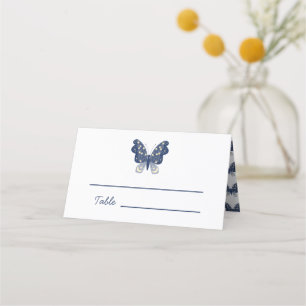 Carte De Placement Mariage papillon créatif
