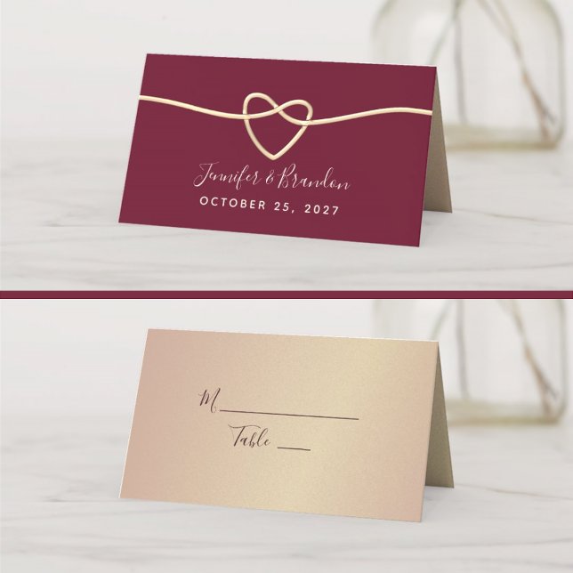 Carte De Placement Mariage romantique en Bourgogne (Créateur téléchargé)