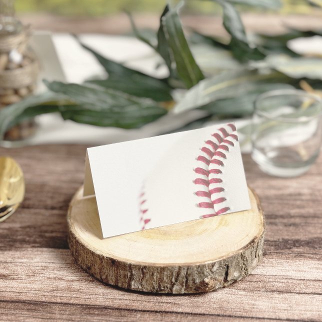 Carte De Placement Mariage sur le thème de baseball DIY (DIY Baseball Theme Wedding Place Card)