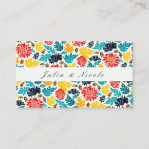 Carte De Placement Mariage Tournesols Aquarelle Jaune Bleu Naturel