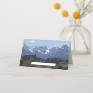 Carte De Placement Montagnes enneigées de Lone Pine