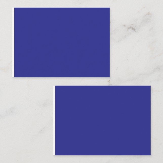 Carte De Placement mur bleu avec horloge (Devant / Derrière)