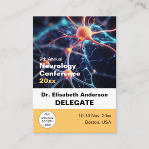 Carte De Placement Neurologie Neurochirurgie Conférence Médicale
