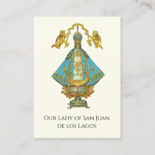 Carte De Placement Notre-Dame de San Juan de los Lagos Prière funérai