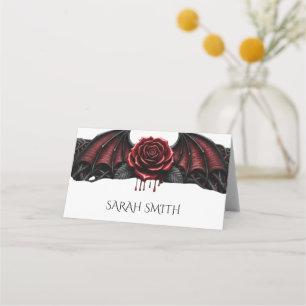Carte De Placement Nuit Éternelle Mariage Gothique Vampire Romance So