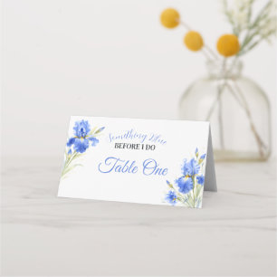 Carte De Placement Numéro de table pour la douche de mariée Something