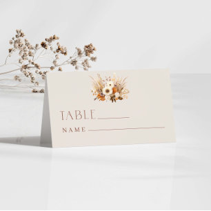 Carte De Placement Numéro de table Tombez amoureux