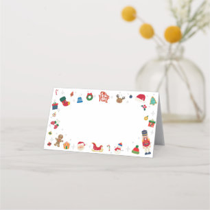 Carte De Placement Oh Quel Amusant Noël