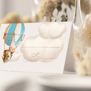 Carte De Placement On Peut Attendre ! Carte baby shower