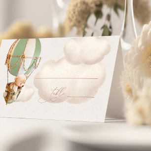 Carte De Placement On Peut Attendre ! Carte baby shower