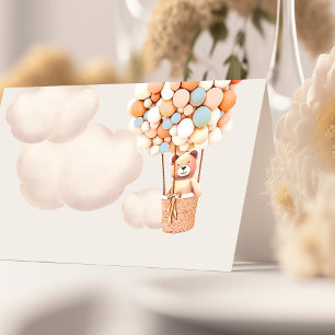 Carte De Placement On Peut Attendre ! Carte baby shower