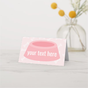 Carte De Placement Pancarte de nourriture pour buffet sous tente pour