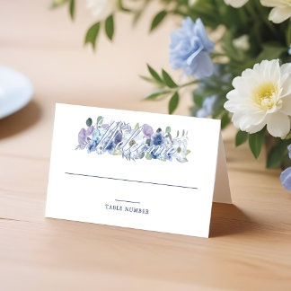 Carte De Placement Paris Tour Eiffel Aquarelle Floral Blanc Mariage
