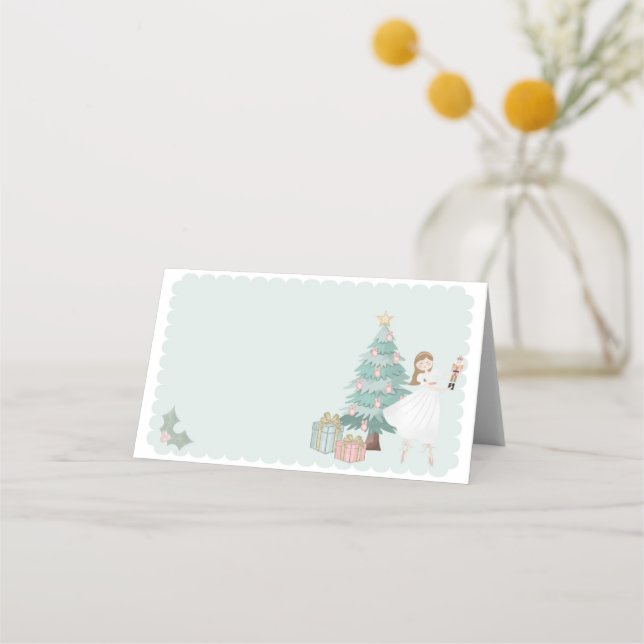 Carte De Placement Pastel Nutcracker Baby shower Place Card (Devant)