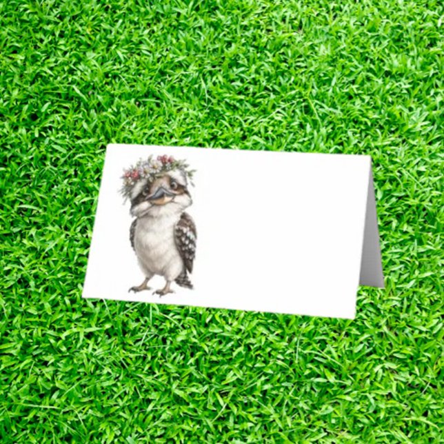 Carte De Placement Petit Kookaburra Fantaisiste (Love the beauty of wildlife and want your party to feel extra special?)