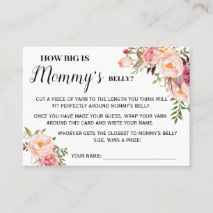 Carte De Placement Pink Quelle taille est maman ventre jeu bilingue c