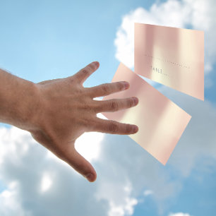 Carte De Placement Pink Rose or or Mariage Escort Place Pack