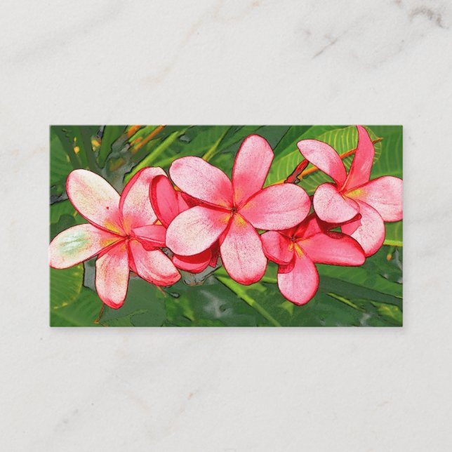 Carte De Placement Plumerias (Devant)