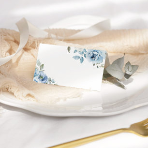 Carte De Placement Quelque chose de bleu avant que je ne fasse bleu p