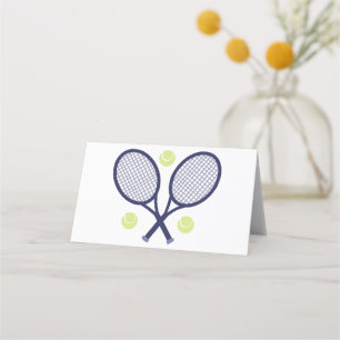 Carte De Placement Raquettes de tennis