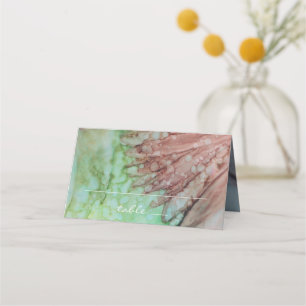 Carte De Placement Réception de mariage Pink Tente Card Pink Lavender