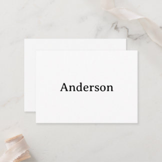 Carte De Placement Remplacer son propre design au carré 3,5" x 2,5" à