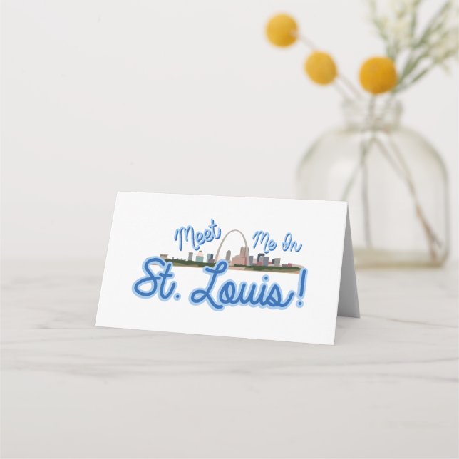 Carte De Placement Rencontrez-Moi À Saint-Louis ! (Devant)