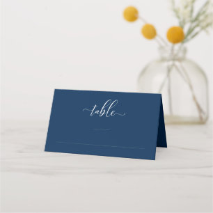 Carte De Placement Romantic Elegance Mariage Dîner Nom de l'hôte