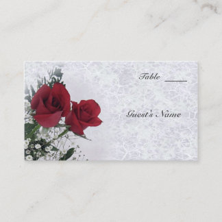 Carte De Placement Rose Dream Mariage Table assise