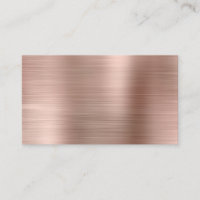 Rose Gold Metallmer Blank
