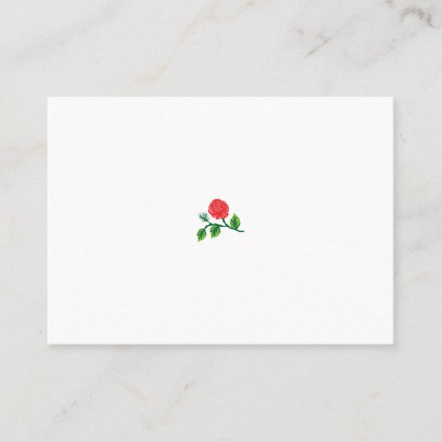 Carte De Placement Rose Madder, Watermelon jardin roses Design (Devant)