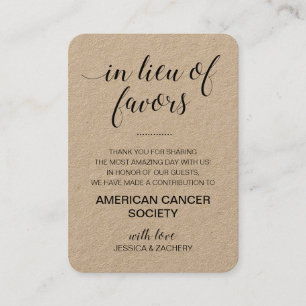 Carte De Placement Rustique En Remplacement De Faveurs Mariage De Don