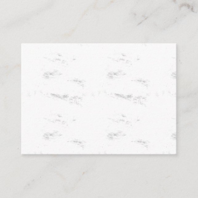 Carte de placement simple (Devant)