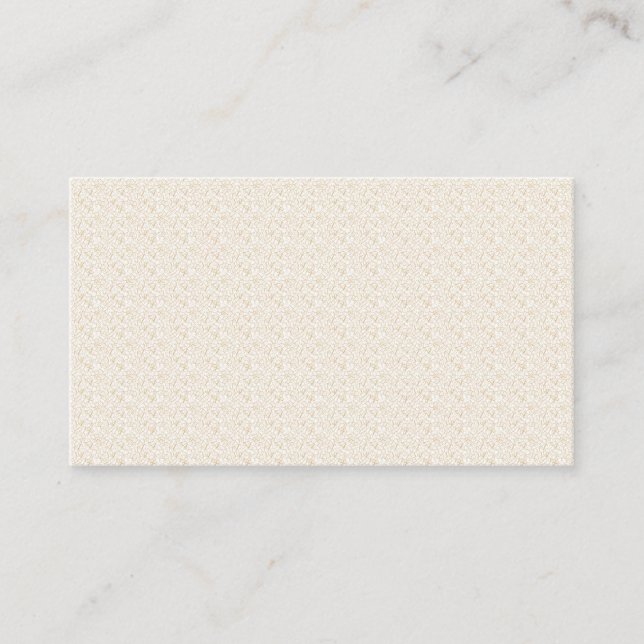Carte de placement simple (Devant)