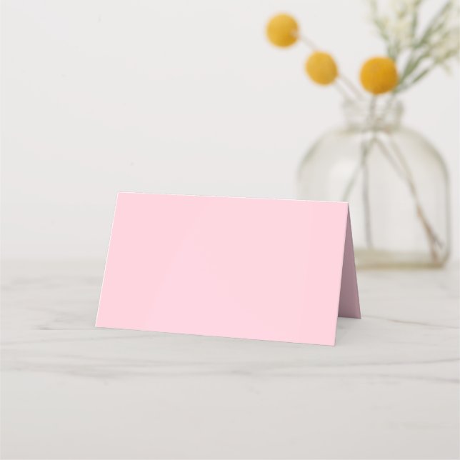 Carte De Placement simple couleur unie simple couleur personnalisée p (Devant)