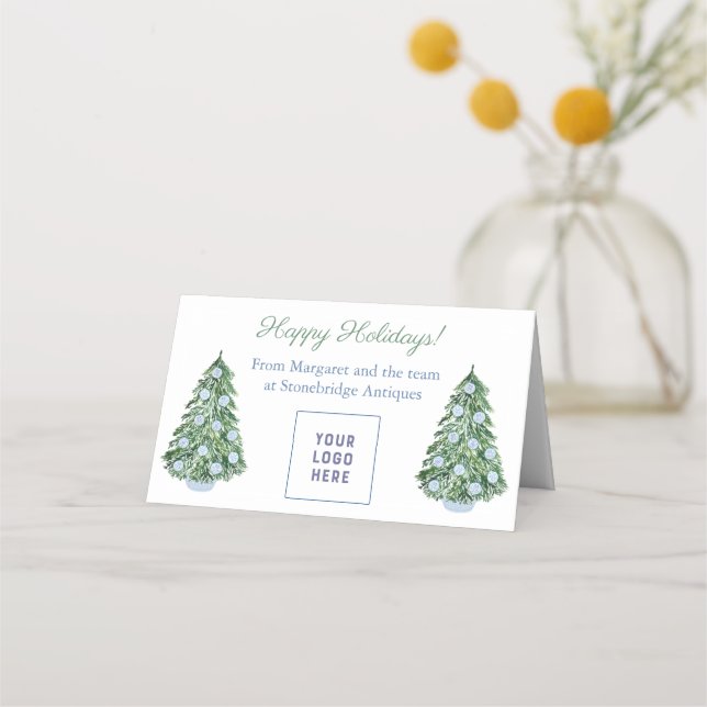 Carte De Placement Smart Holidays Promotionnels Sac cadeau Carte Topp (Devant)