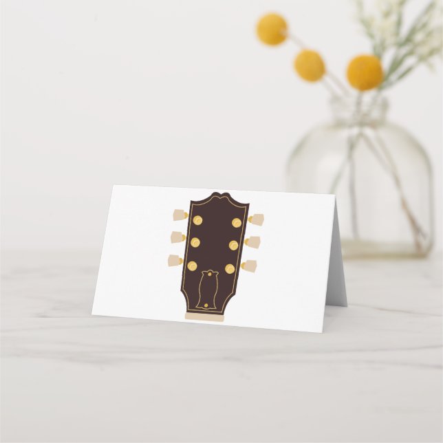 Carte De Placement Stock en chef de guitare (Devant)