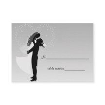 Tableau Mariage Silver Ombre