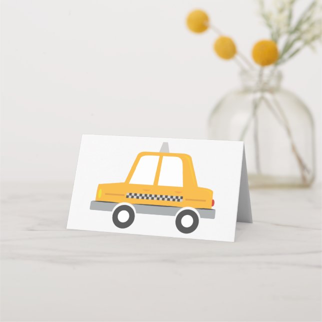 Carte De Placement Taxi Cab (Devant)