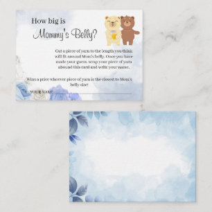 Carte De Placement Teddy Bear Quelle est la taille maman ventre Douch