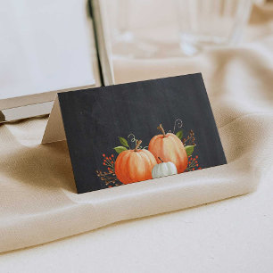 Carte De Placement Thanksgiving ou Friendgiving Nom Plaques
