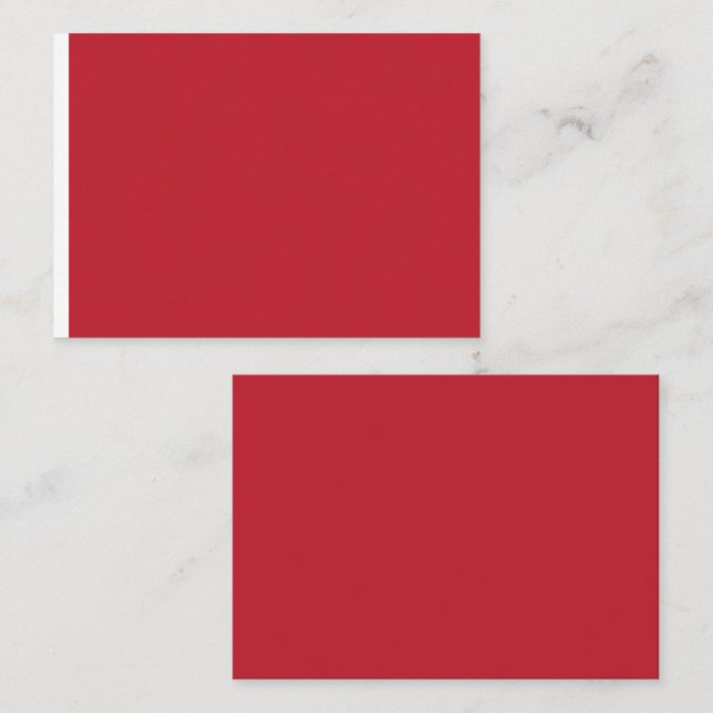 Carte De Placement un arrière - plan rouge avec un (Devant / Derrière)