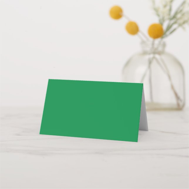 Carte De Placement Vert Noël (Dos)