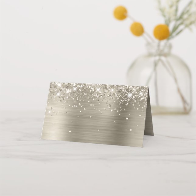 Carte De Placement Vide d'huile de platine de la Glitterie (Devant)