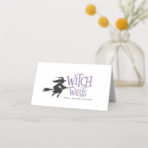 Carte De Placement Warts de sorcière Halloween Candy Bag Topper