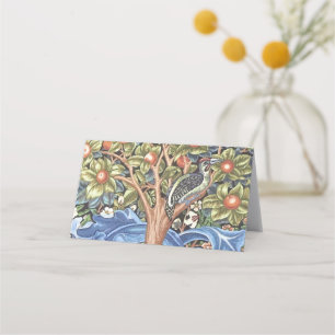 Carte De Placement William Morris Woodpecker Tapestry