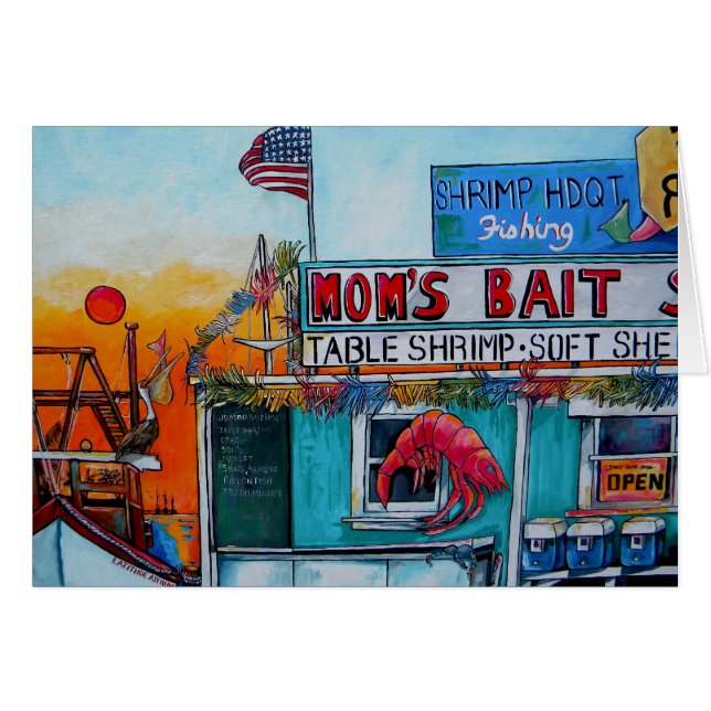 Carte de plage Bait Shop (Devant horizontal)